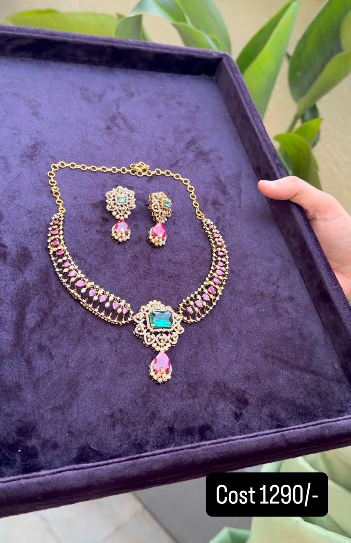 Beautiful kante necklace
