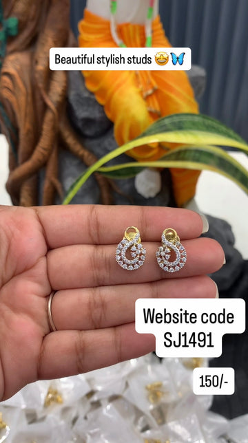Beautiful stylish studs
