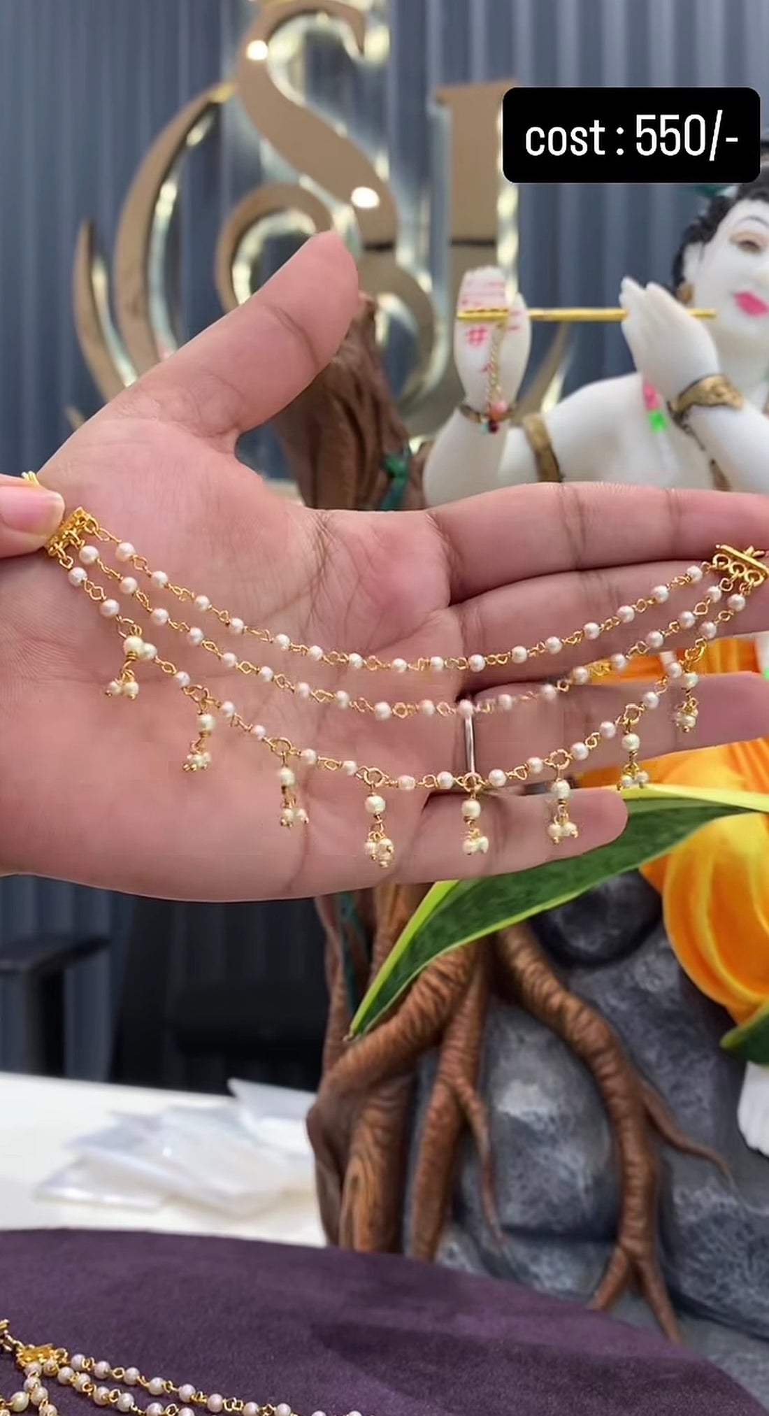 Beautiful pearls Champaswaralu