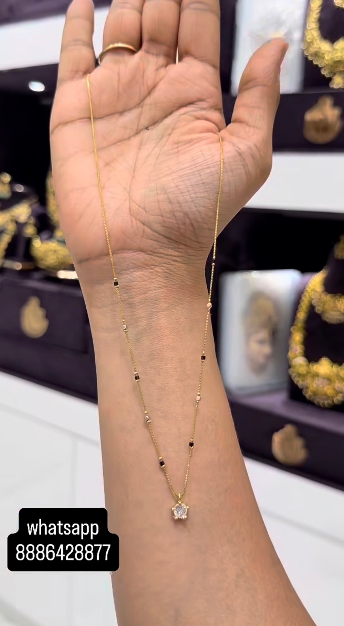 Beautiful drop style blackbeads 18inchs