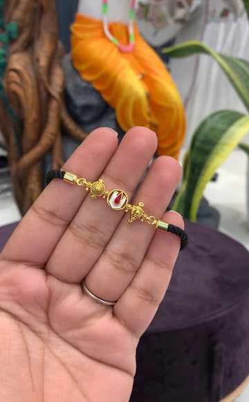 Beautiful Venkateswara Swamy Bracelet with back thread
