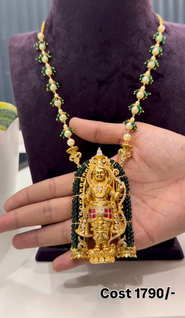 Beautiful Lord Rama Locket with stylish chain