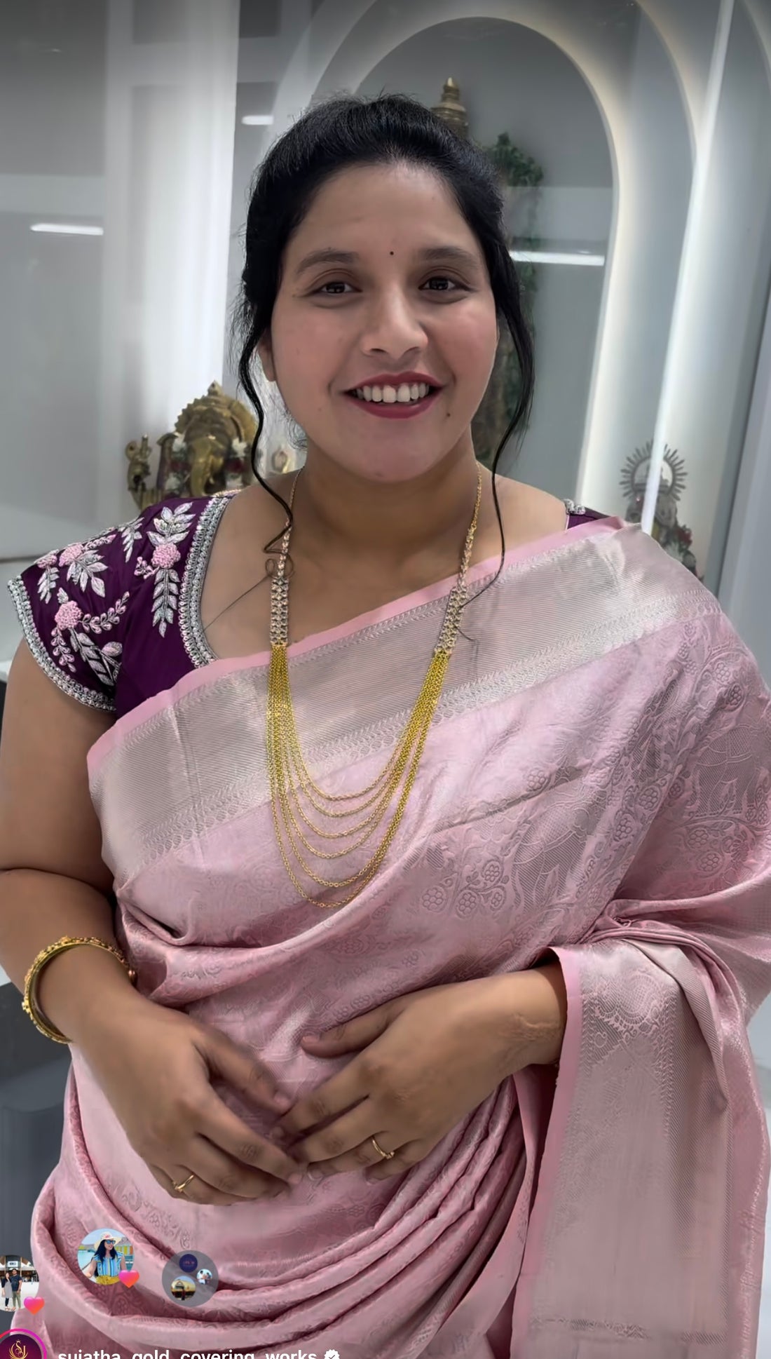 Beautiful chandraharam set