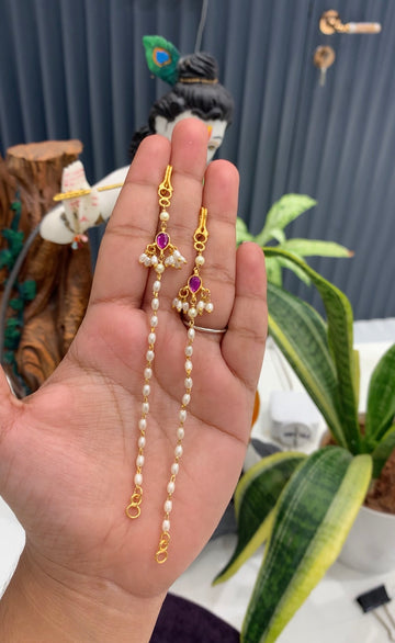Beautiful customised jadav drop matilu