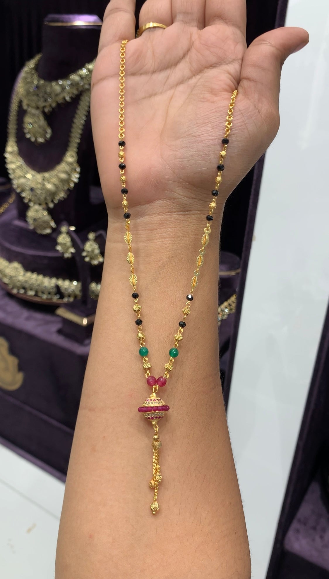Simple Black beads