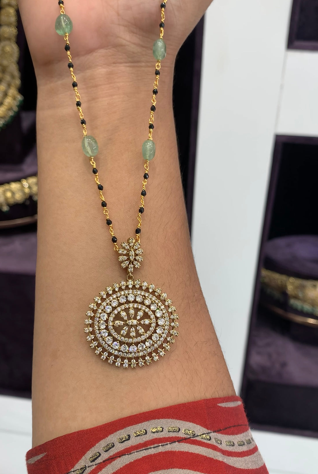 Beautiful Black beads set
