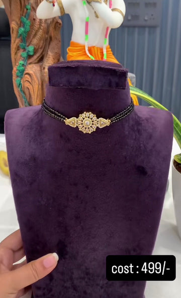Beautiful blackbeads mini chocker