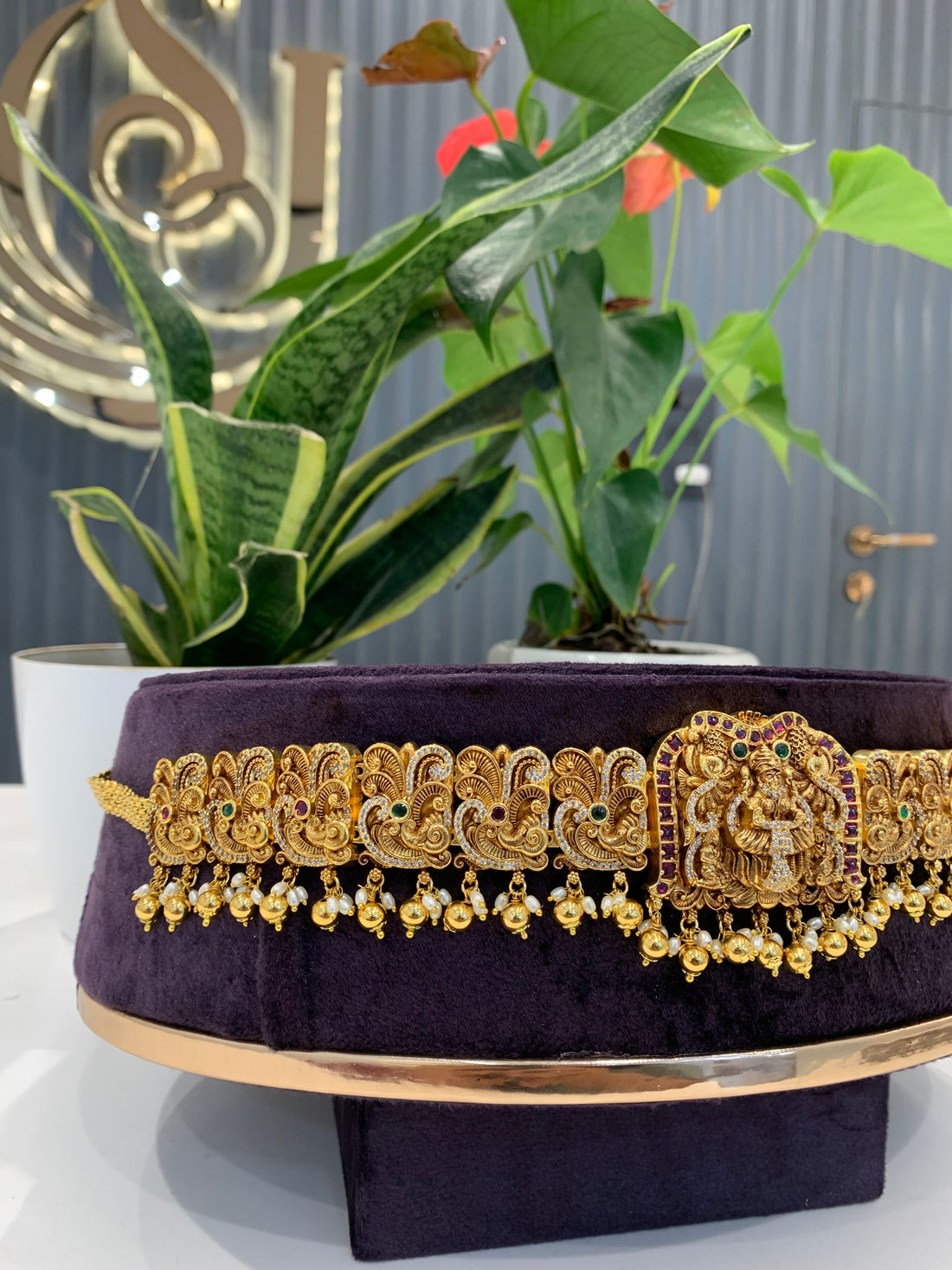 Beautiful nakshi 3D chain vadanam