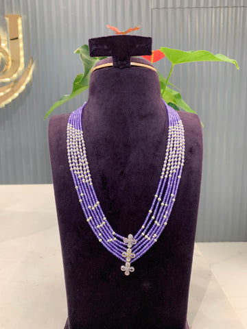 Beautiful Beads set with premium cz crystal 5 lines