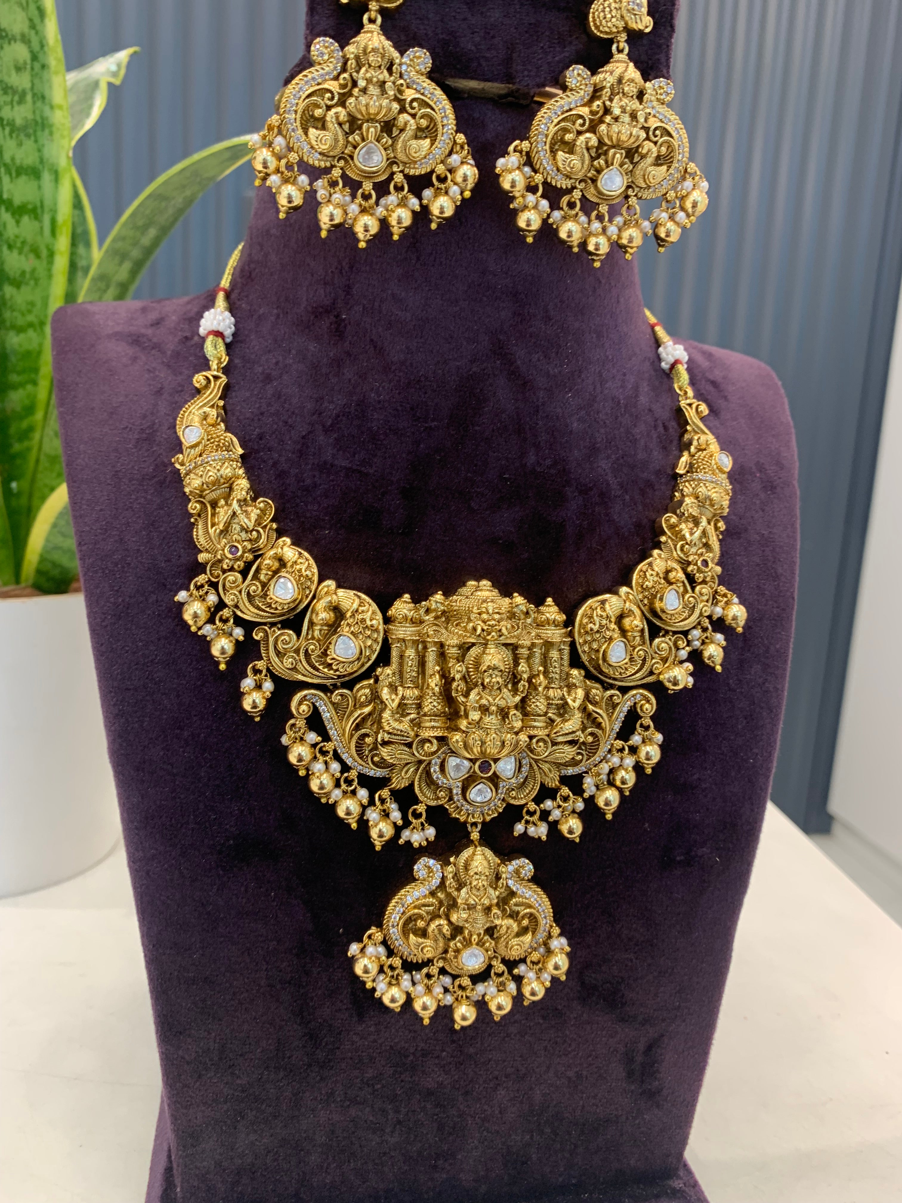 Beautiful Nakshi 3D Necklace