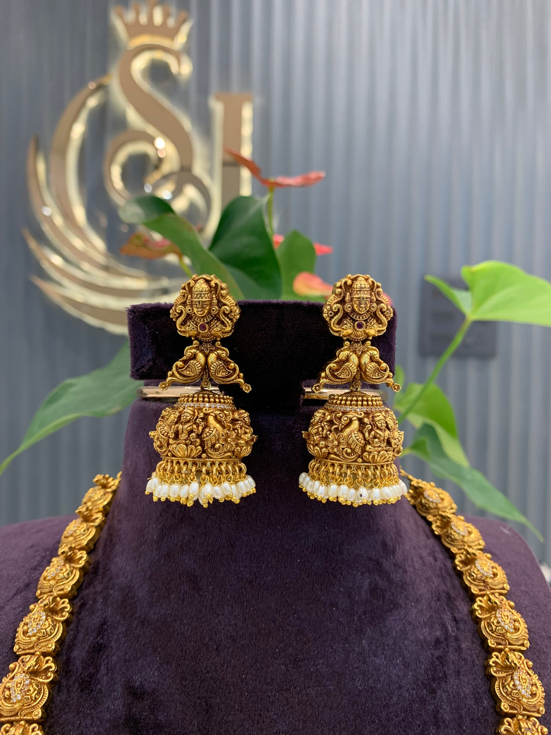 Beautiful nakshi 3D long haram