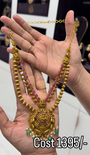 Beautiful nakshi necklace