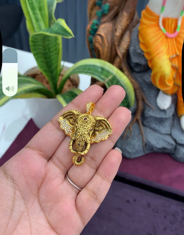 Beautiful Elephant 🐘 Locket with Hook