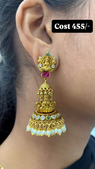 Beautiful nakshi jumkies