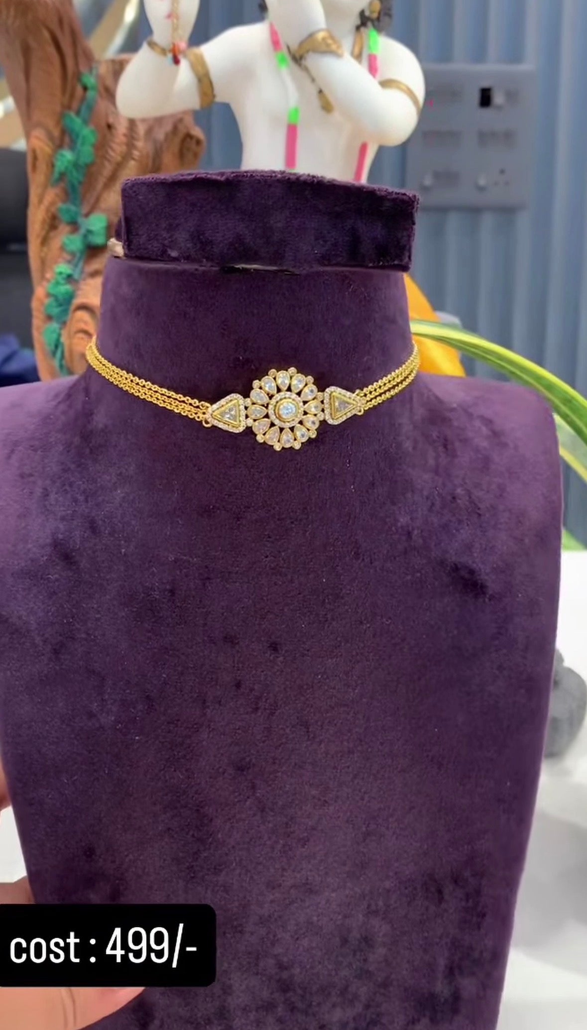 Beautiful chandraharam set chocker