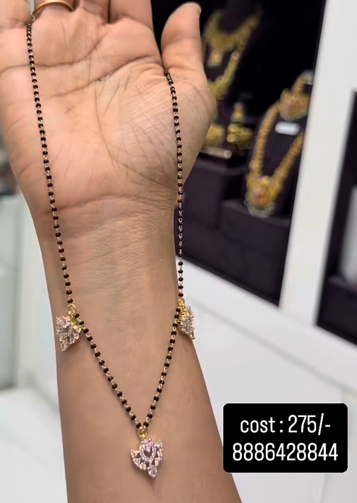 Beautiful GJ Lockets With Customised Blackbeads Chain
