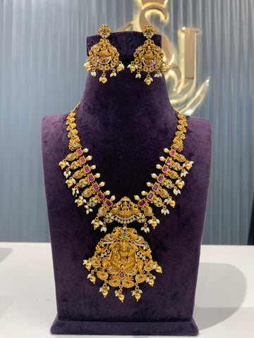 Beautiful nakshi necklace