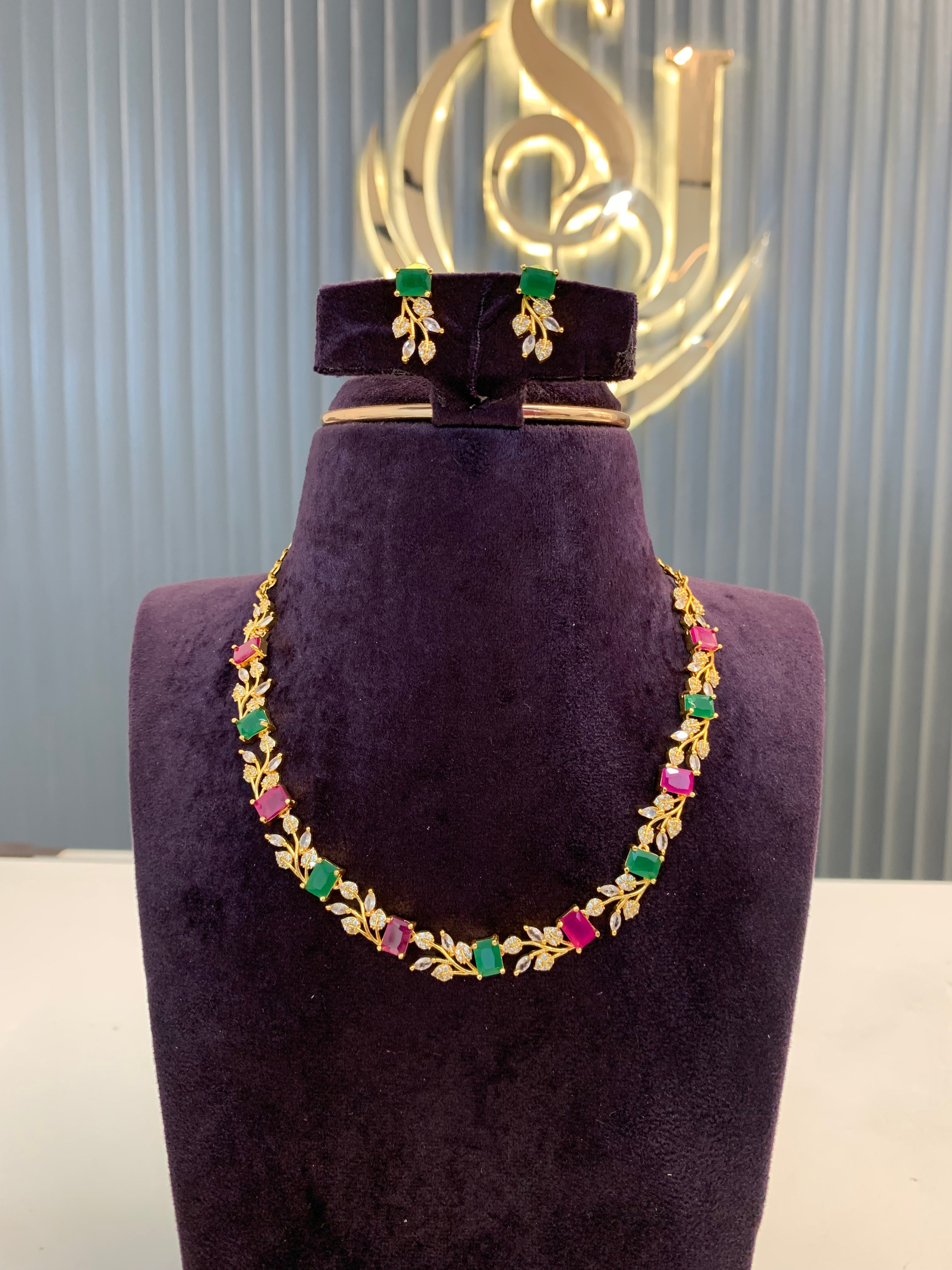 Beautiful Multi stone necklace
