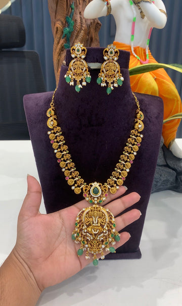 Beautiful nakshi necklace