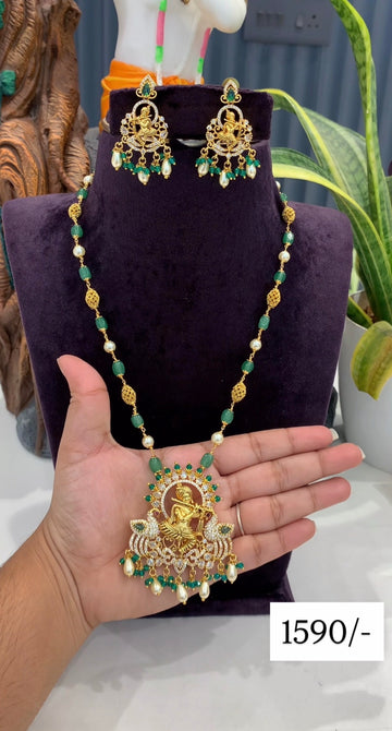 Beautiful lord krishna beads set