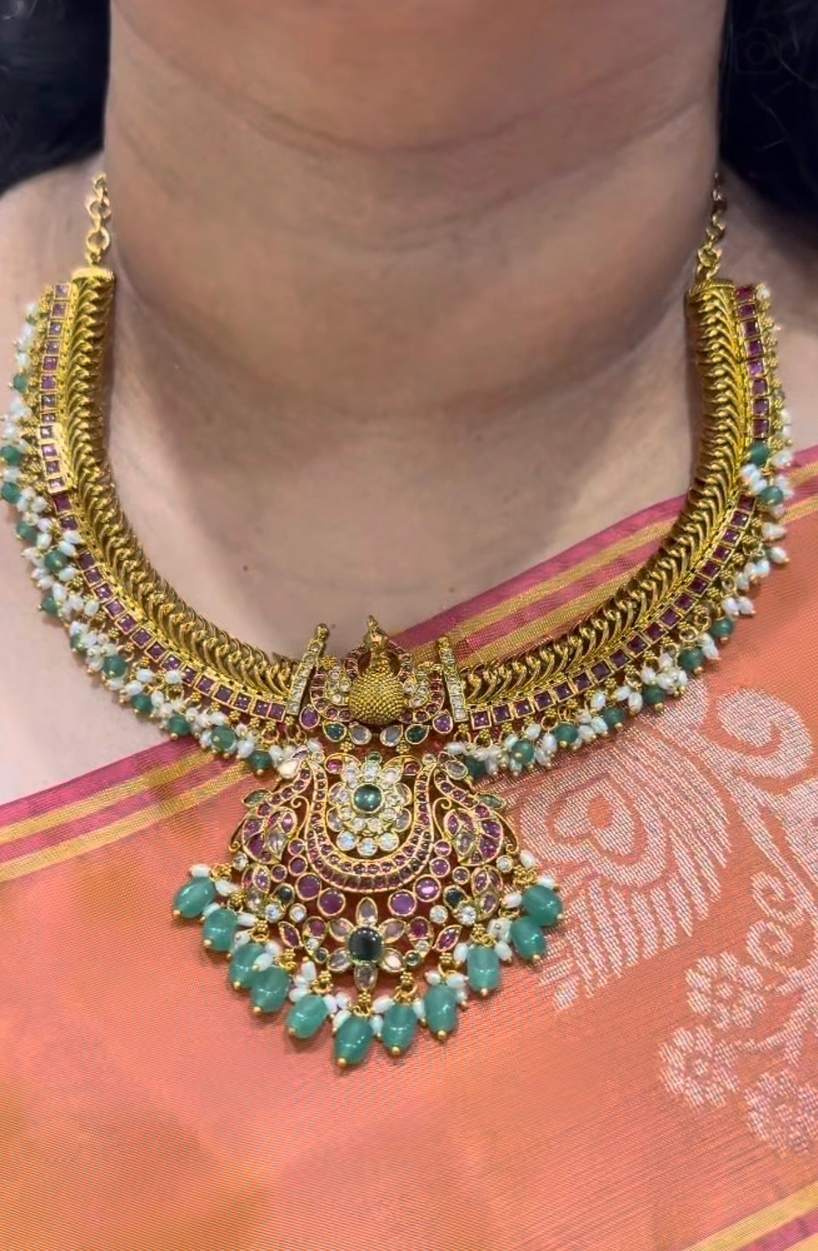 Beautiful jilebi necklace
