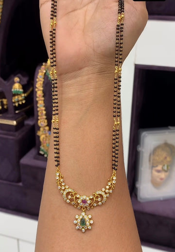 Beautiful Locket With Customised Blackbeads Chain