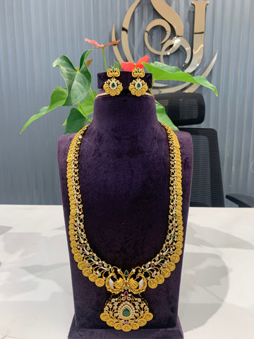 Beautiful nakshi kasula long haram