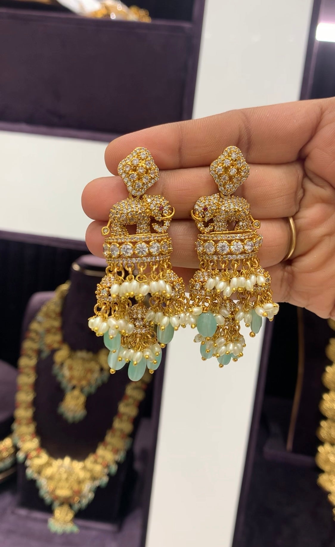 Beautiful Elephant Earrings