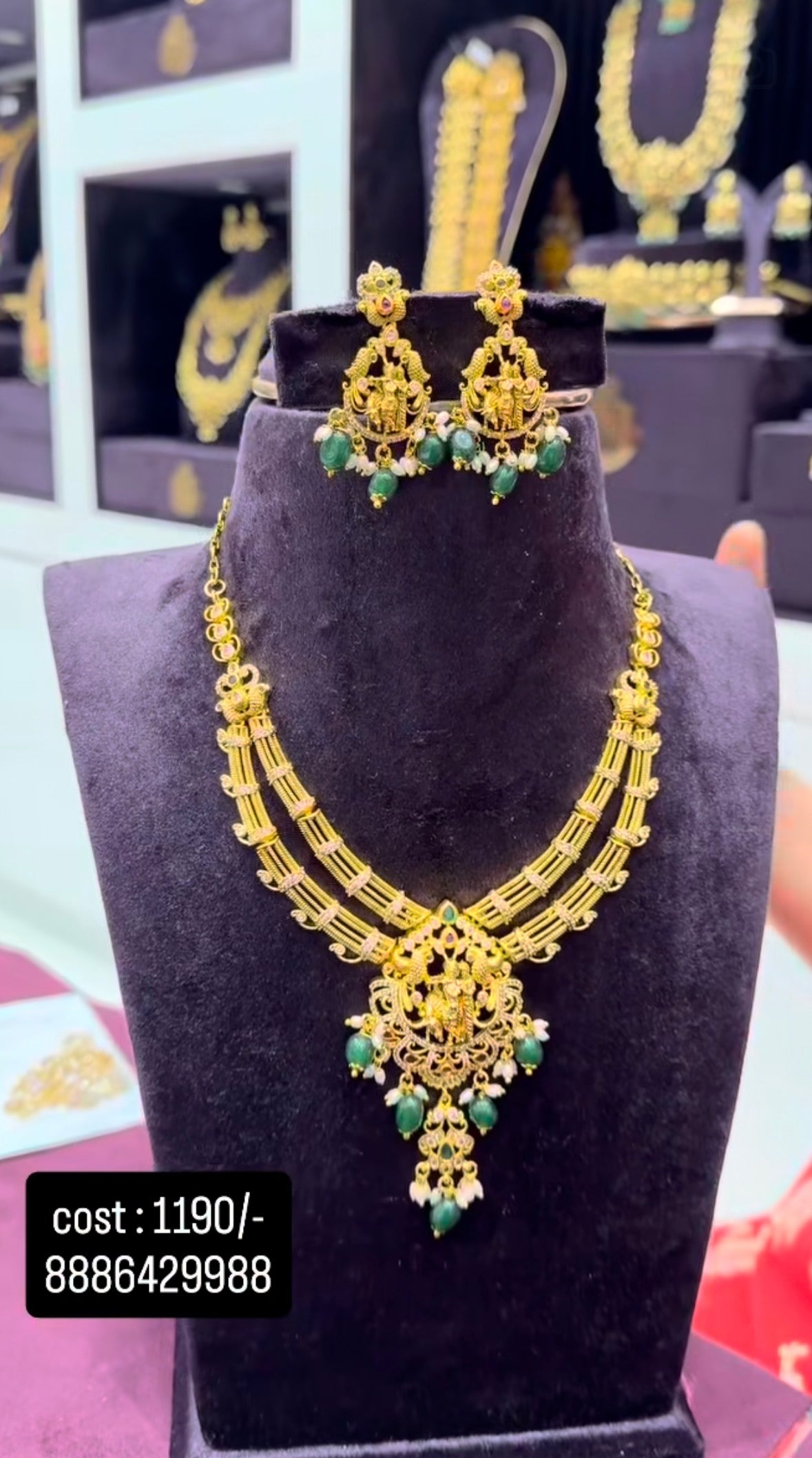 Beautiful radhakrishna necklace