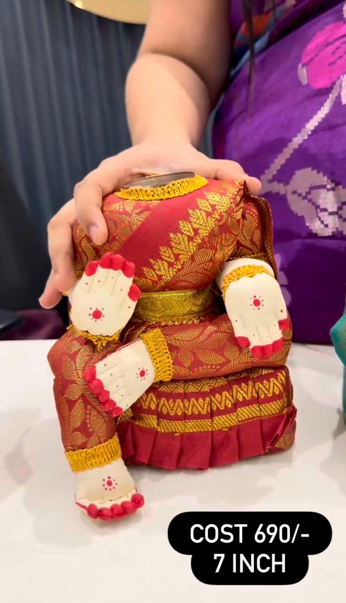 Beautiful ammavari body 7 inchs