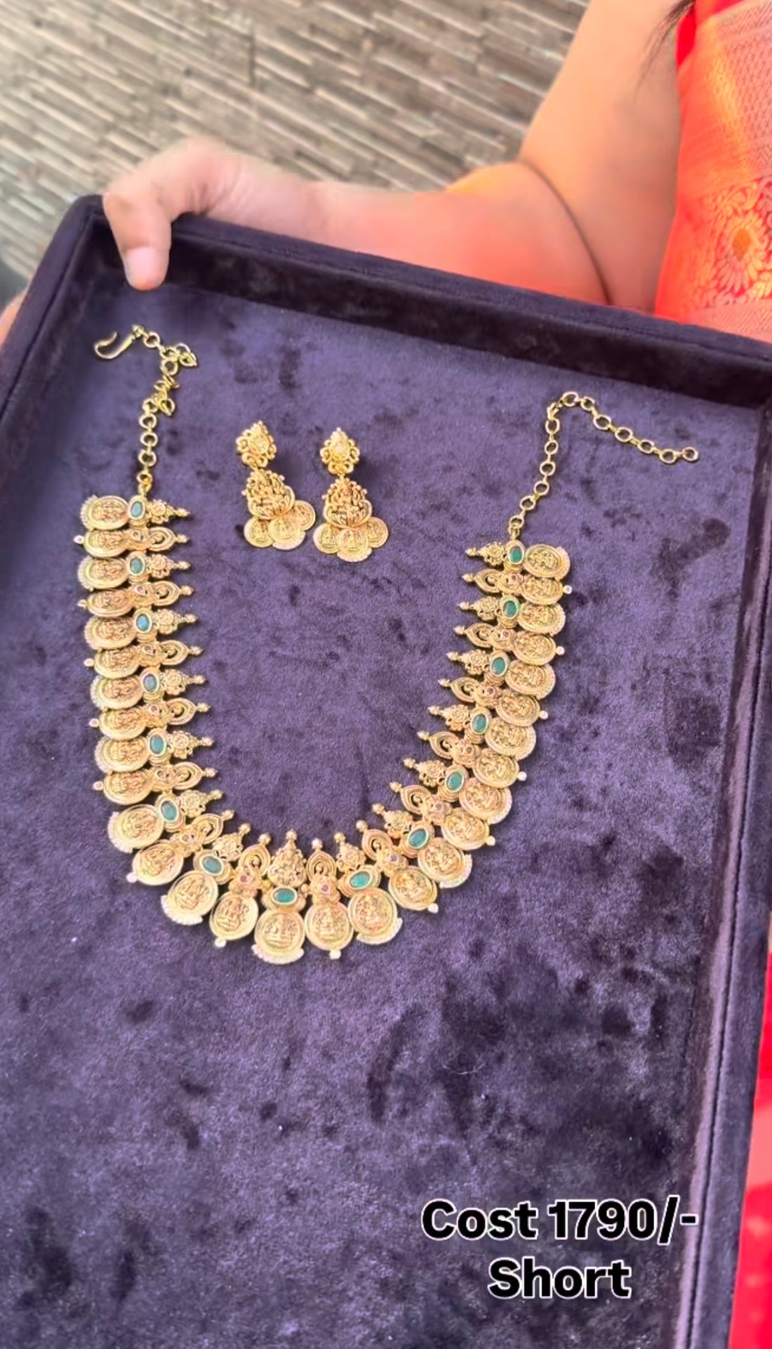 Beautiful kasula necklace