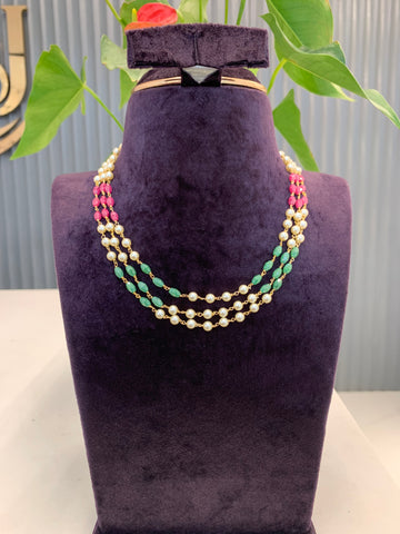 Beautiful 3 line premium beads set