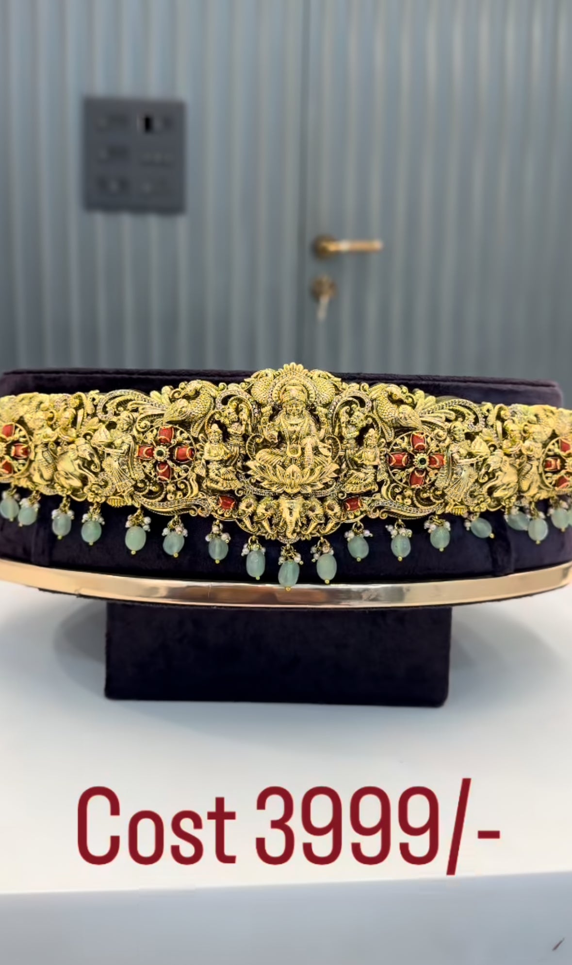 Beautiful coral vadanam adult