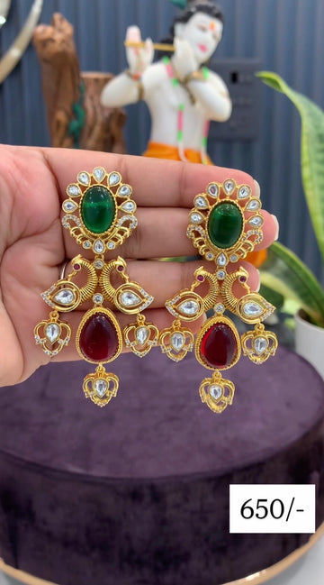 Beautiful chandbali earrings