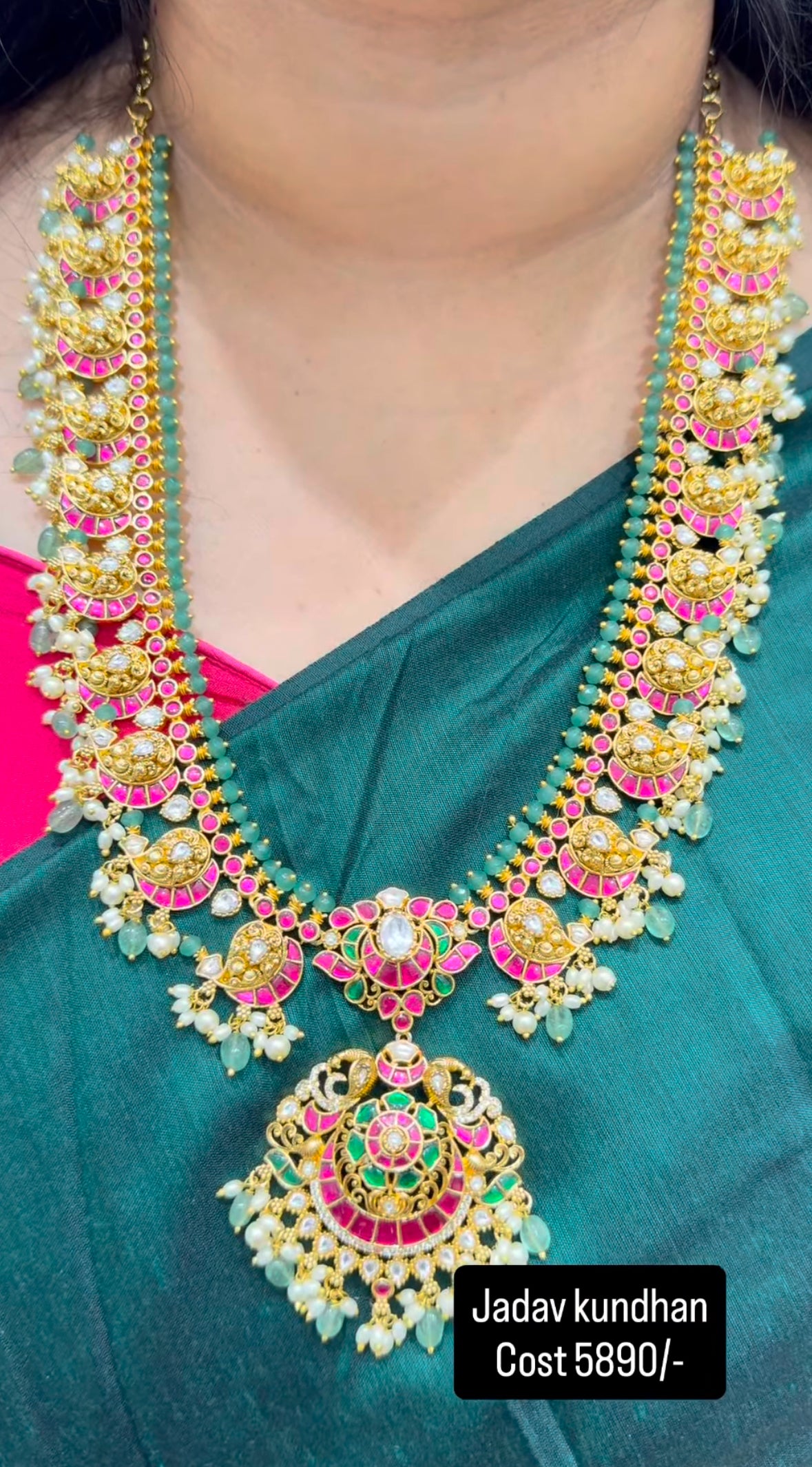 Beautiful premium jadav long haram