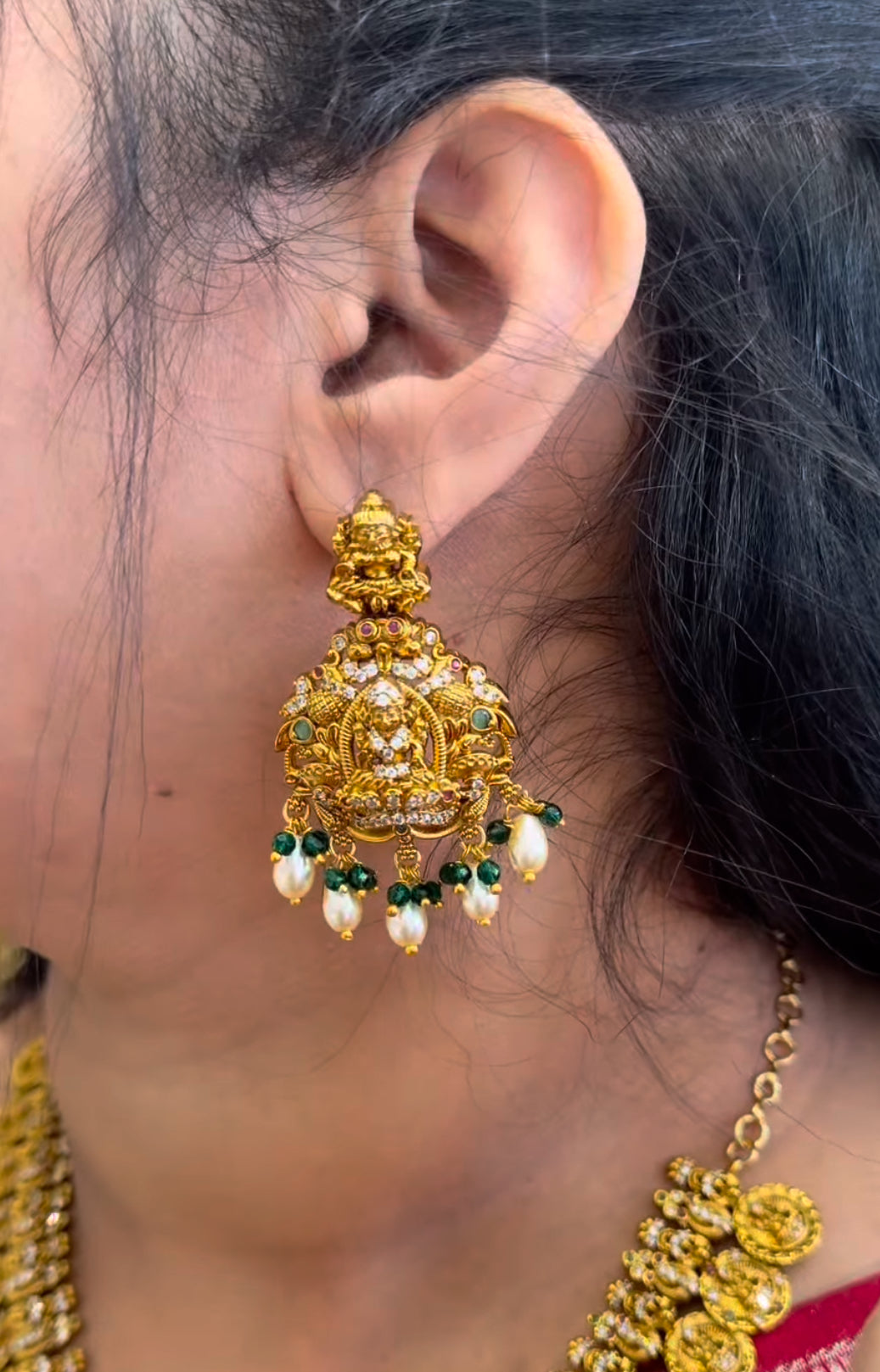 Beautiful nakshi necklace