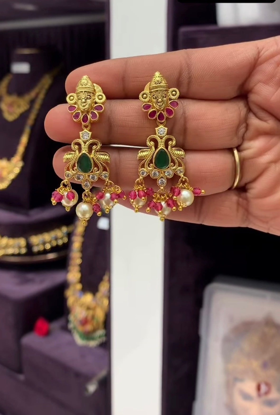 Beautiful Balaji earrings