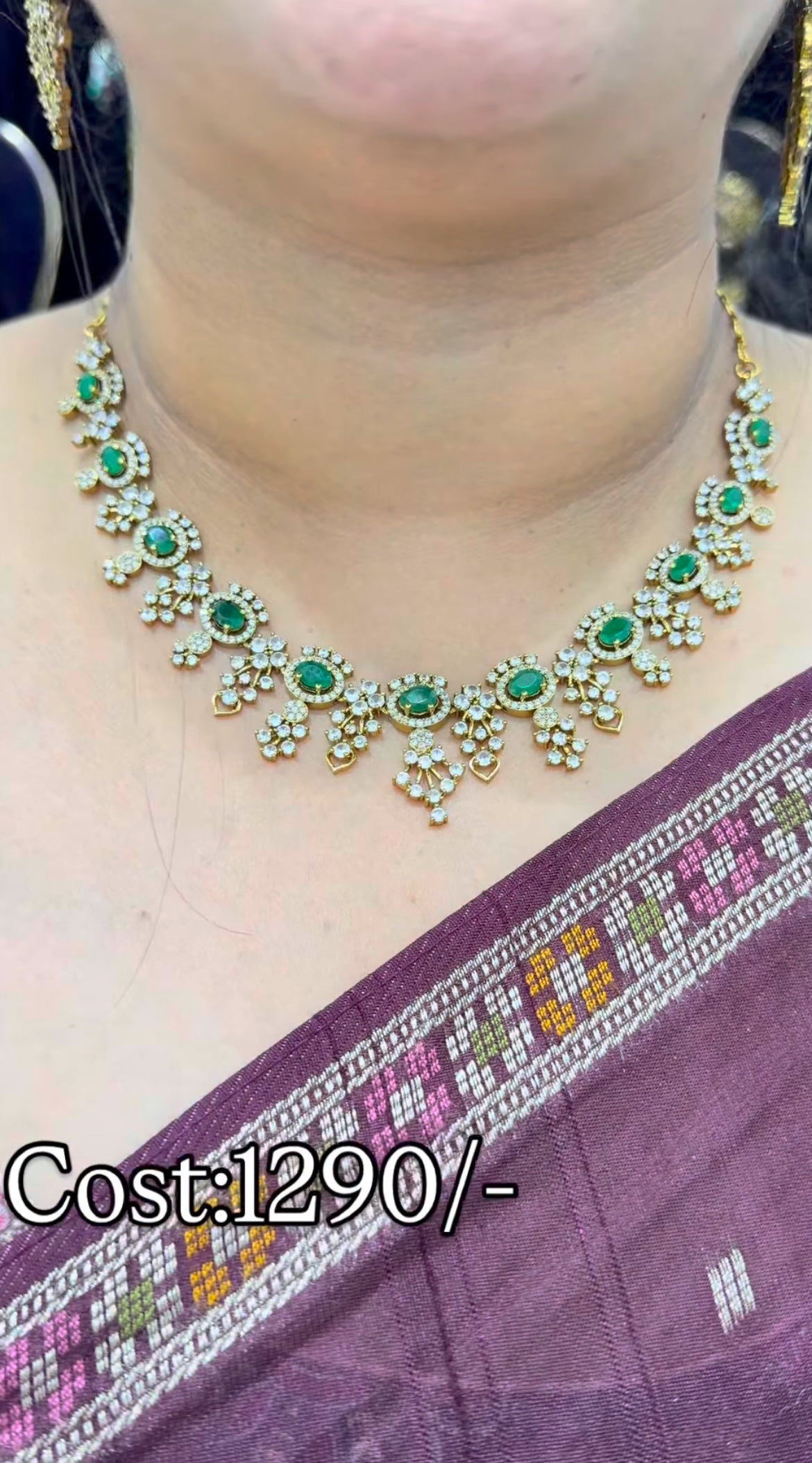 Beautiful green necklace