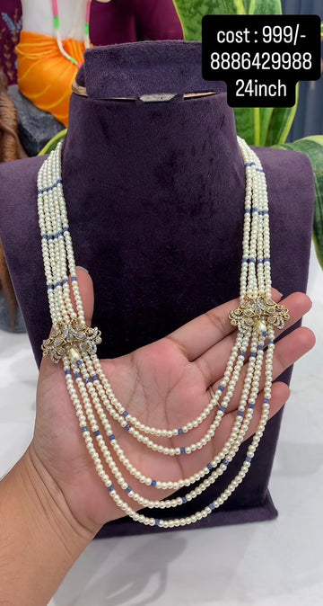 Beautiful customised 5 line beads set