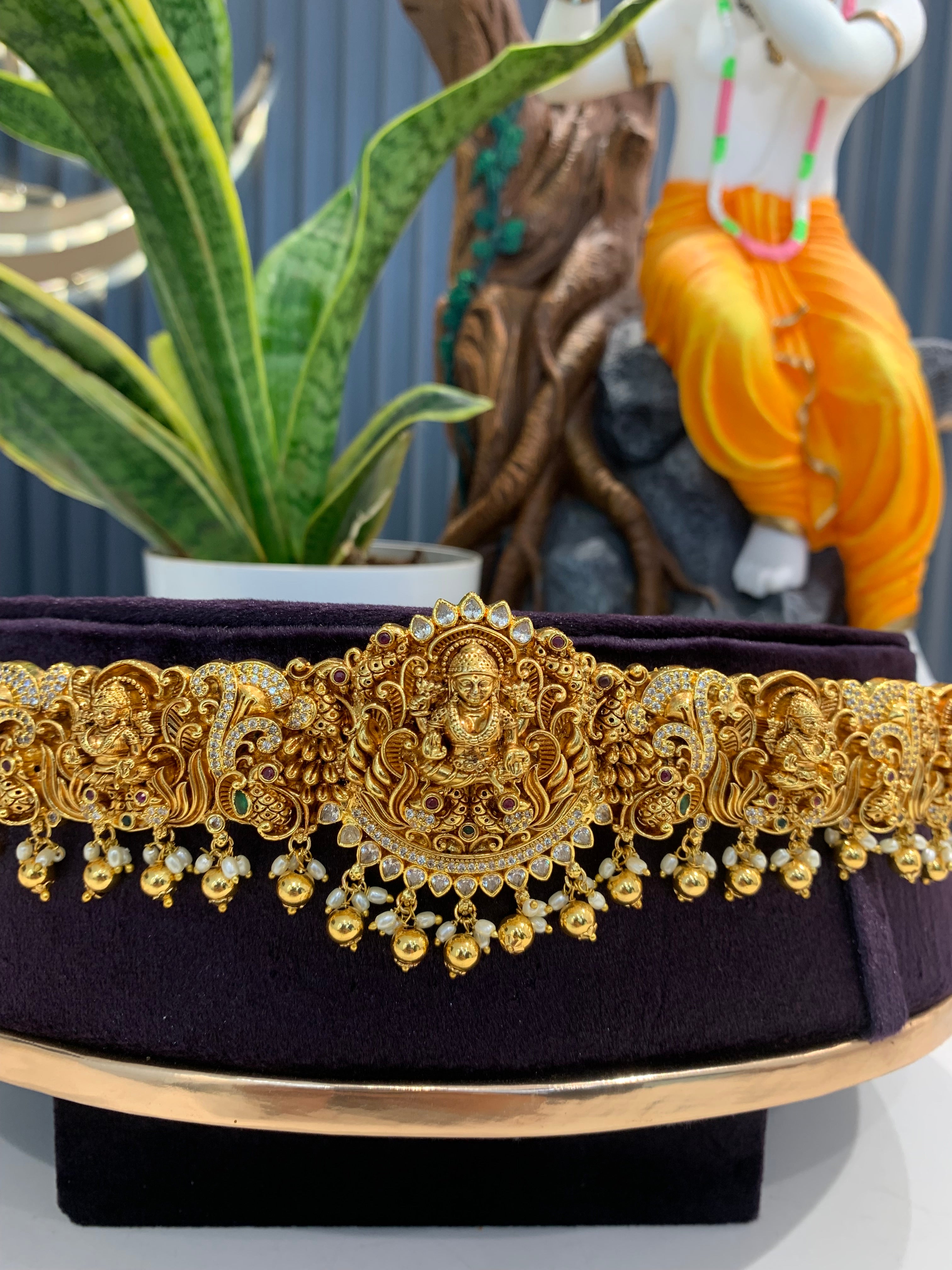 Beautiful Customised adult belt vaddanam