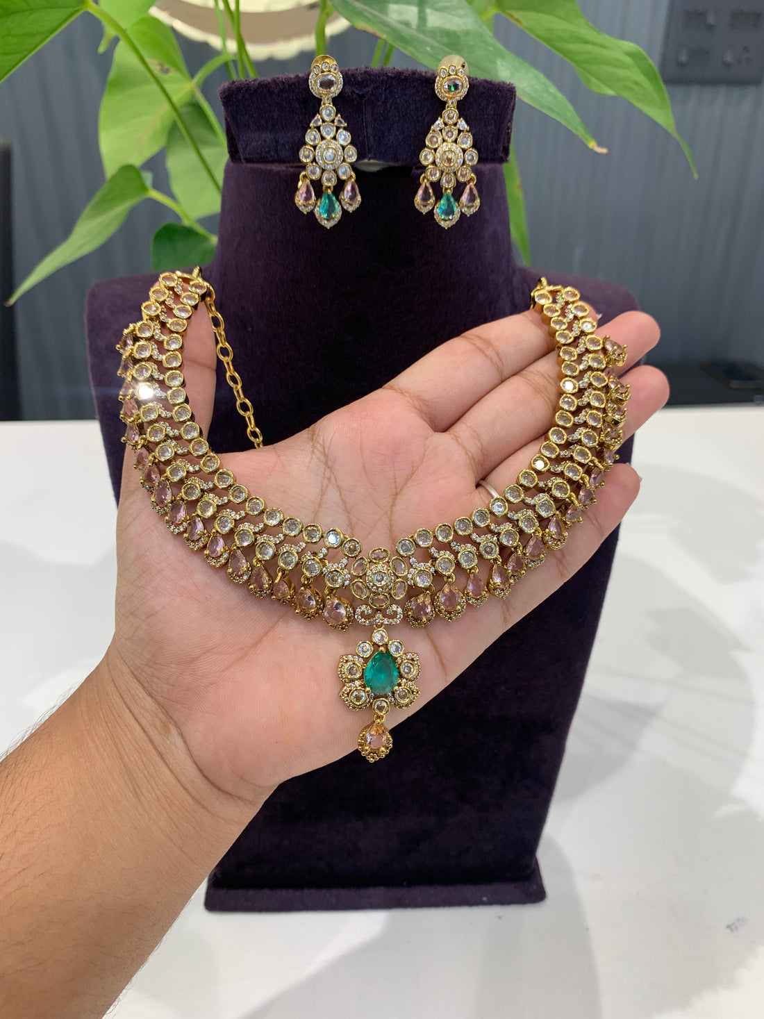 Beautiful trendy necklace