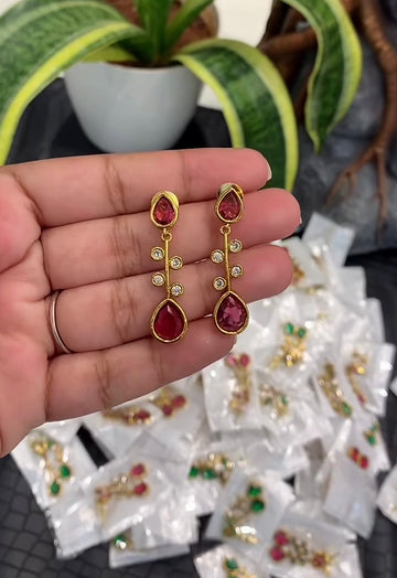 Beautiful hanging earrings