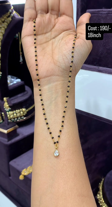 Beautiful blackbeads 18inchs