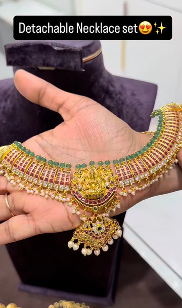 Beautiful kanti style necklace