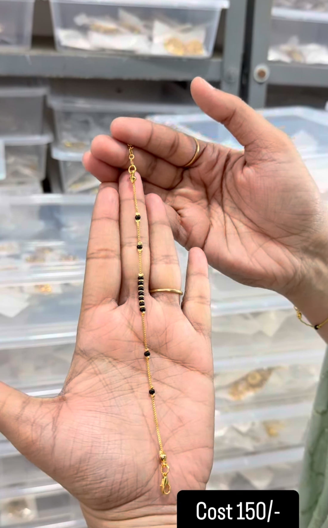 Beautiful black bracelet