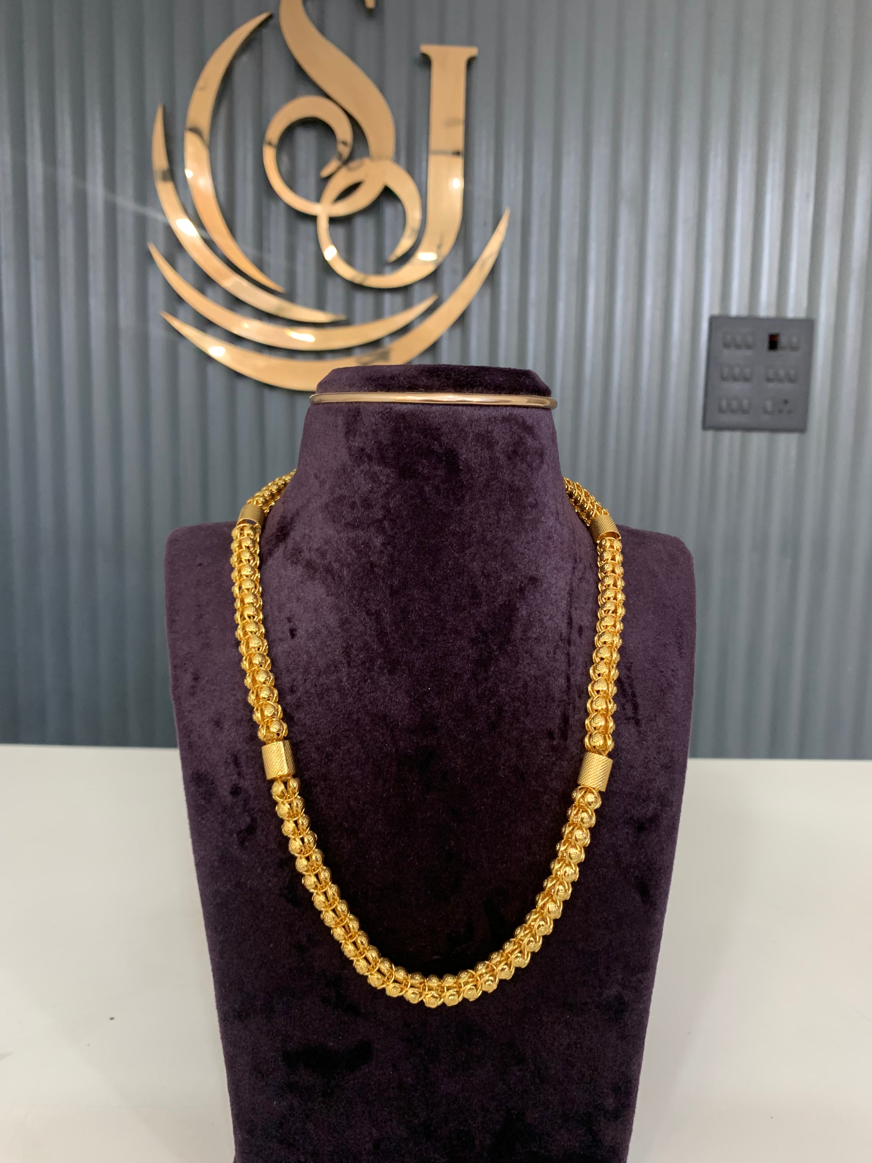 Premium mens Gold man chain