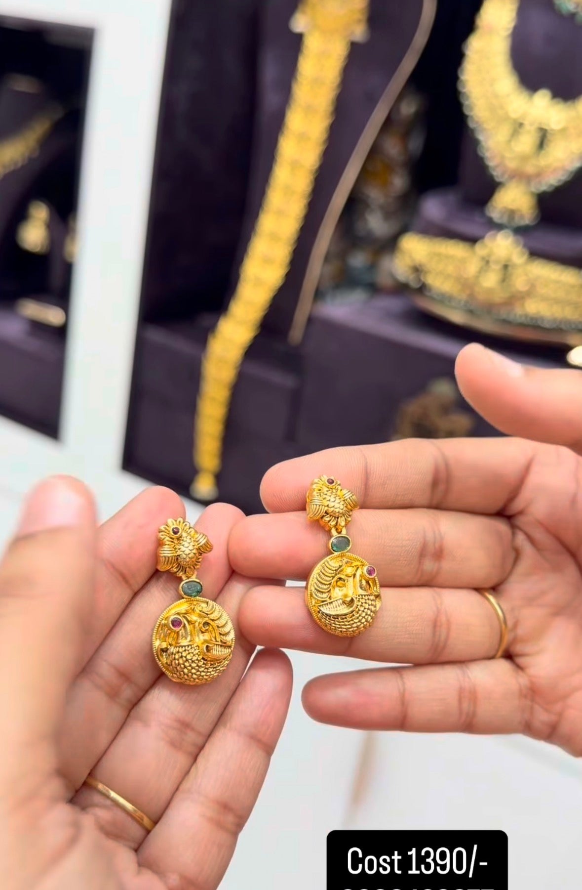 Beautiful nakshi necklace