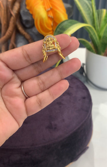 Beautiful free size vanki hand ring