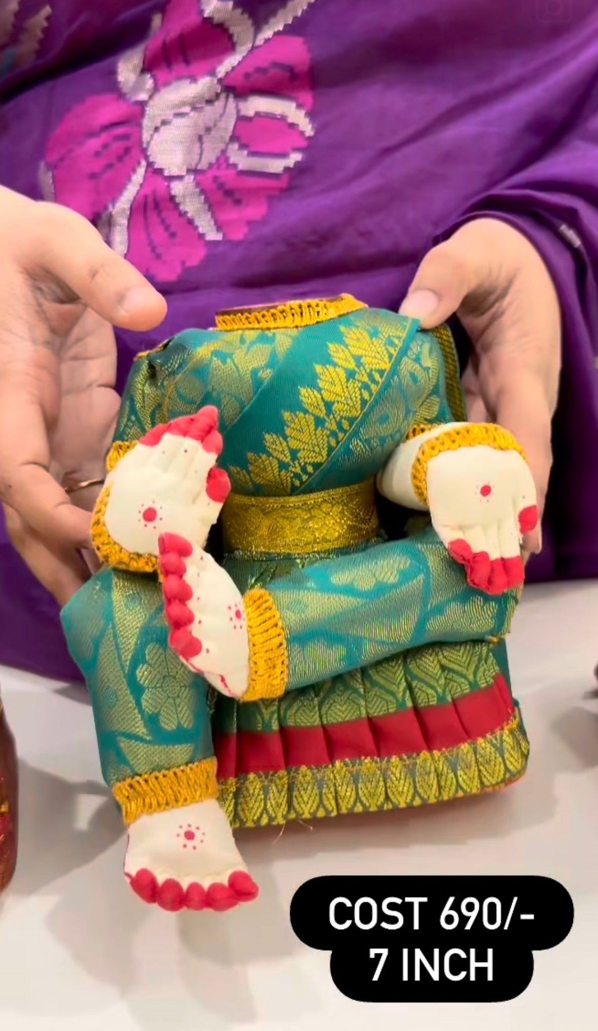 Beautiful ammavari body 7 inchs