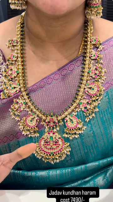 Beautiful traditional premium jadav haram